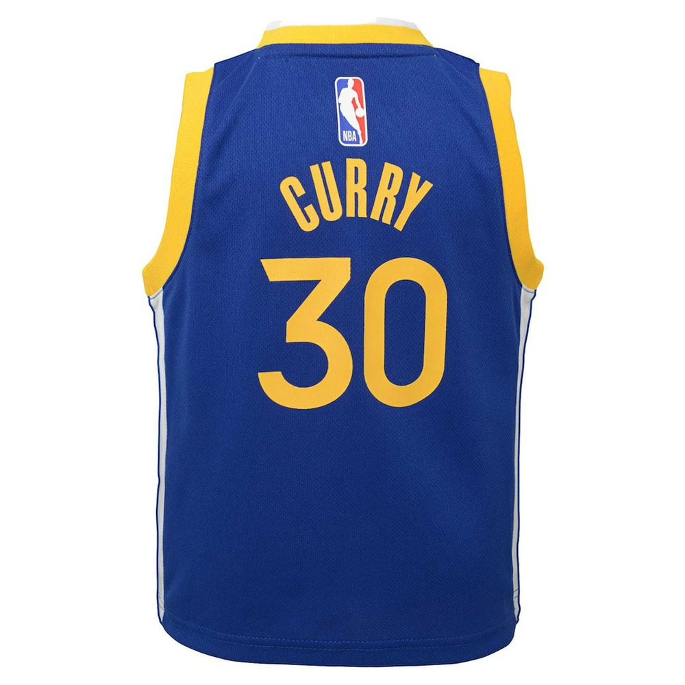 Stephen Curry Golden State Warriors Preschool Dri-FIT Swingman Player Jersey for sale Icon Editi- Royal | Nike Lifestyle