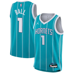 LaMelo Ball Charlotte Hornets Youth Swingman Jersey Icon Edition Teal | Nike