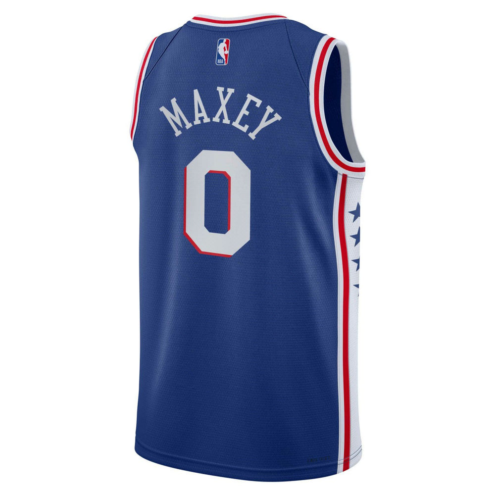 Tyrese Maxey Philadelphia 76ers Youth Swingman Jersey Icon Edition Royal | Nike Near Me