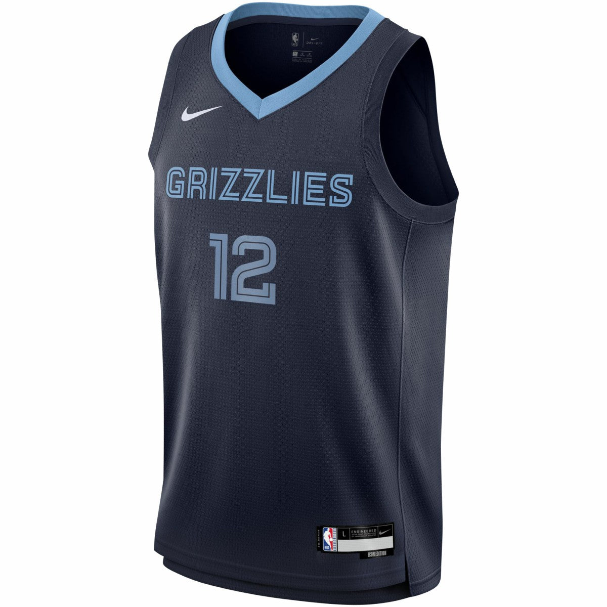 Ja Morant Memphis Grizzlies Youth Swingman Jersey Icon Edition Navy | Nike