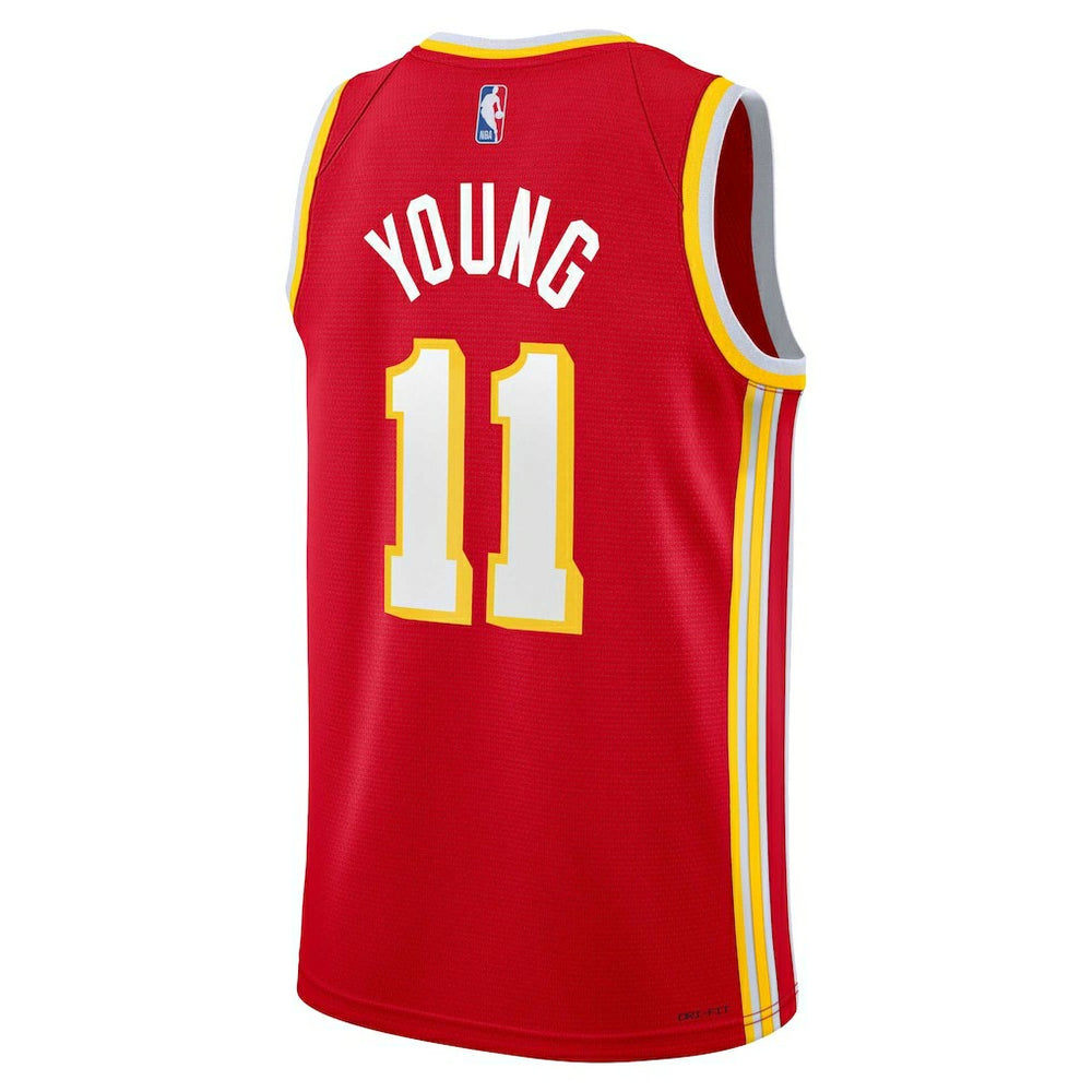 Trae Young Atlanta Hawks Youth Swingman Jersey Icon Edition Red | Nike discount