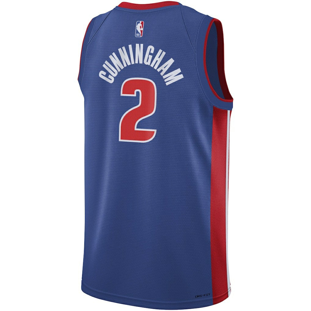 Cade Cunningham Detroit Pistons Youth Swingman Jersey for sale Icon Editi- Blue | Nike