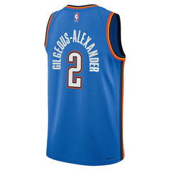 Shai Gilgeous-Alexander Oklahoma City Thunder Youth Swingman Jersey for sale Icon Editi- Blue | Nike discount