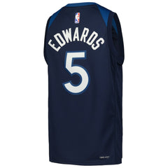 Anthony Edwards Minnesota Timberwolves Youth Swingman Jersey Icon Edition Navy | Nike discount