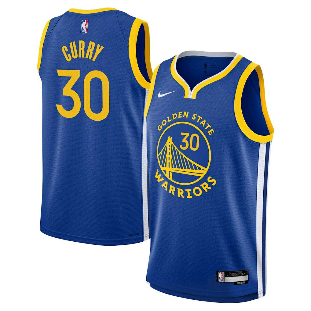 Stephen Curry Golden State Warriors Youth Swingman Jersey for sale Icon Editi- Royal | Nike