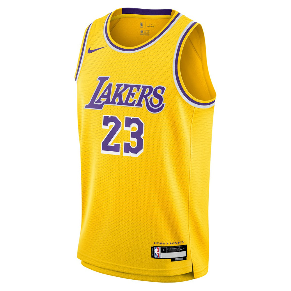 LeBron James Los Angeles Lakers Youth Swingman Jersey Icon Edition Gold | Nike online