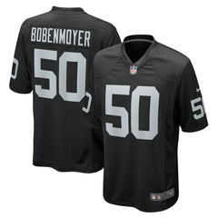 Nike Jacob Bobenmoyer Las Vegas Raiders Game Player Jersey Black