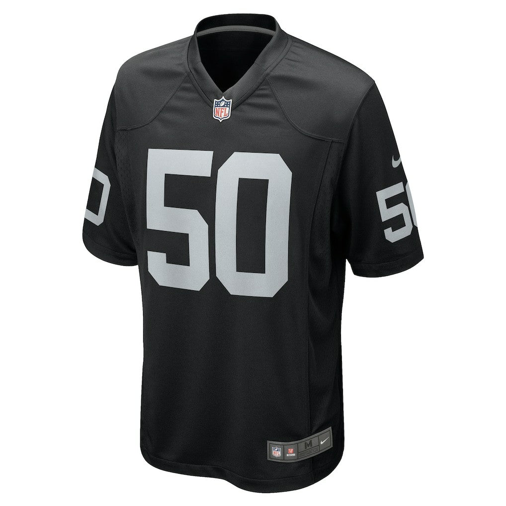 Nike Jacob Bobenmoyer Las Vegas Raiders Game Player Jersey Black