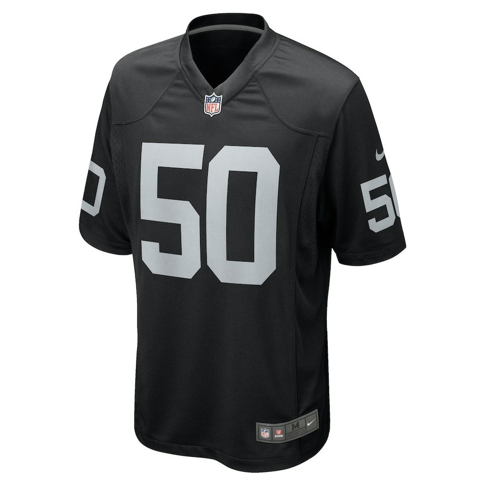 Nike Jacob Bobenmoyer Las Vegas Raiders Game Player Jersey Black