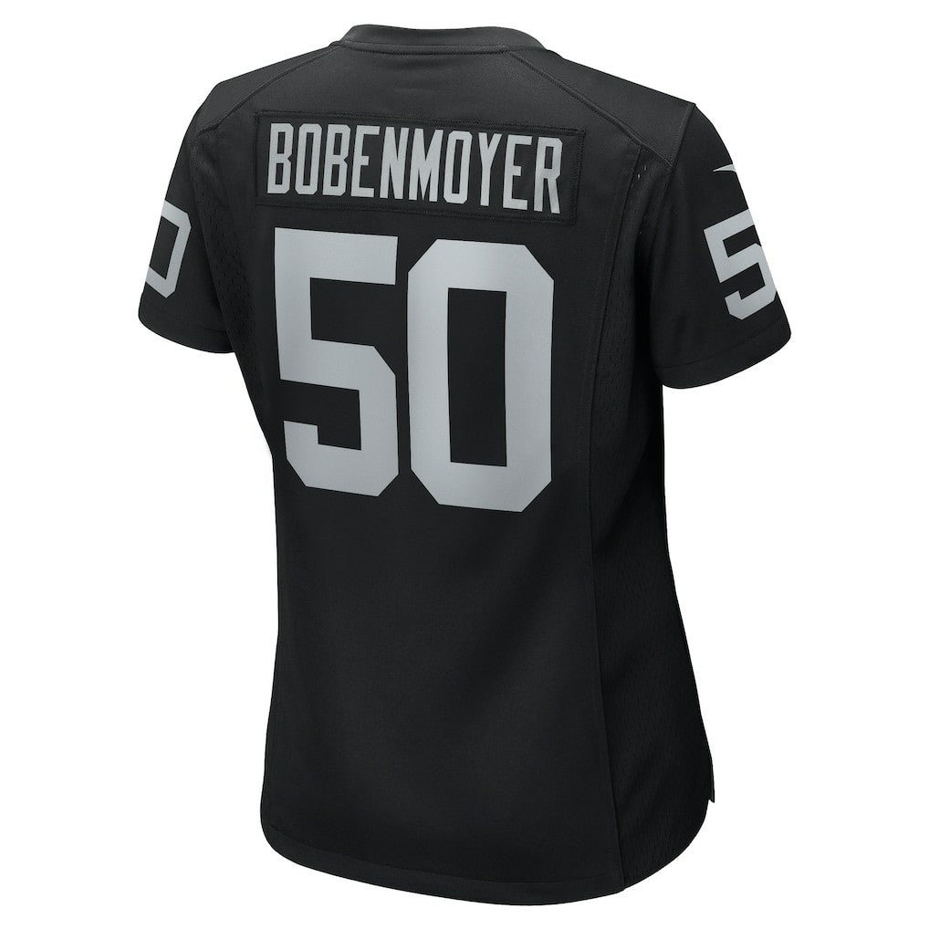 Nike Jacob Bobenmoyer Las Vegas Raiders Women's Game Player Jersey Black