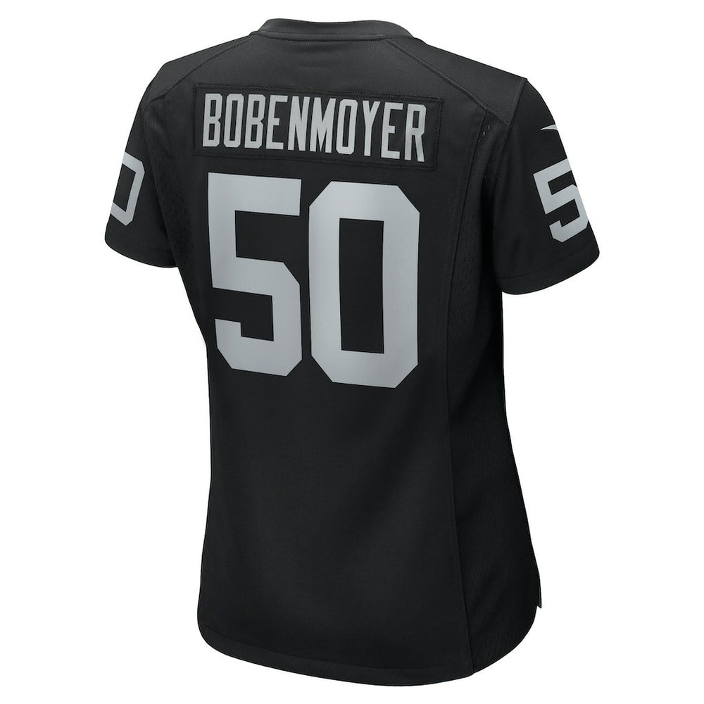 Nike Jacob Bobenmoyer Las Vegas Raiders Women's Game Player Jersey Black