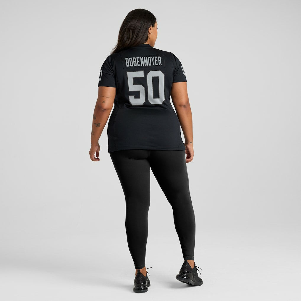 Nike Jacob Bobenmoyer Las Vegas Raiders Women's Game Player Jersey Black