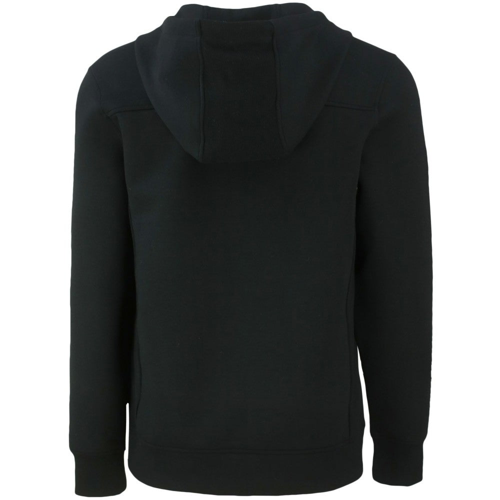 Cincinnati Reds Cutter & Buck Roam Eco Half-Zip Recycled Pullover Hoodie - Black - MLB on Sale