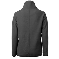 Colorado Rockies Cutter & Buck Women's Roam Cascade Eco Sherpa Fleece Half-Zip Pullover Jacket - Gray - MLB Online