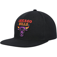 Chicago Bulls Soul High-Grade Fade Undervisor Snapback Hat Black | Mitchell & Ness outlet