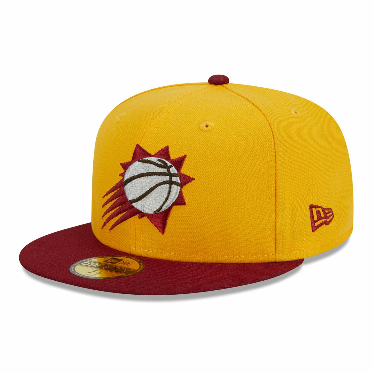 Phoenix Suns Fall Leaves 2-Tone 59FIFTY Fitted Hat Yellow/Red | New Era Lifestyle