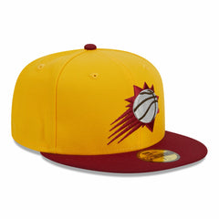 Phoenix Suns Fall Leaves 2-Tone 59FIFTY Fitted Hat Yellow/Red | New Era Lifestyle