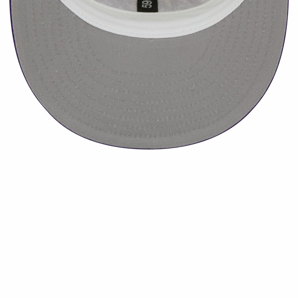 Los Angeles Lakers Piping 2-Tone 59FIFTY Fitted Hat Cream/Purple | New Era outlet