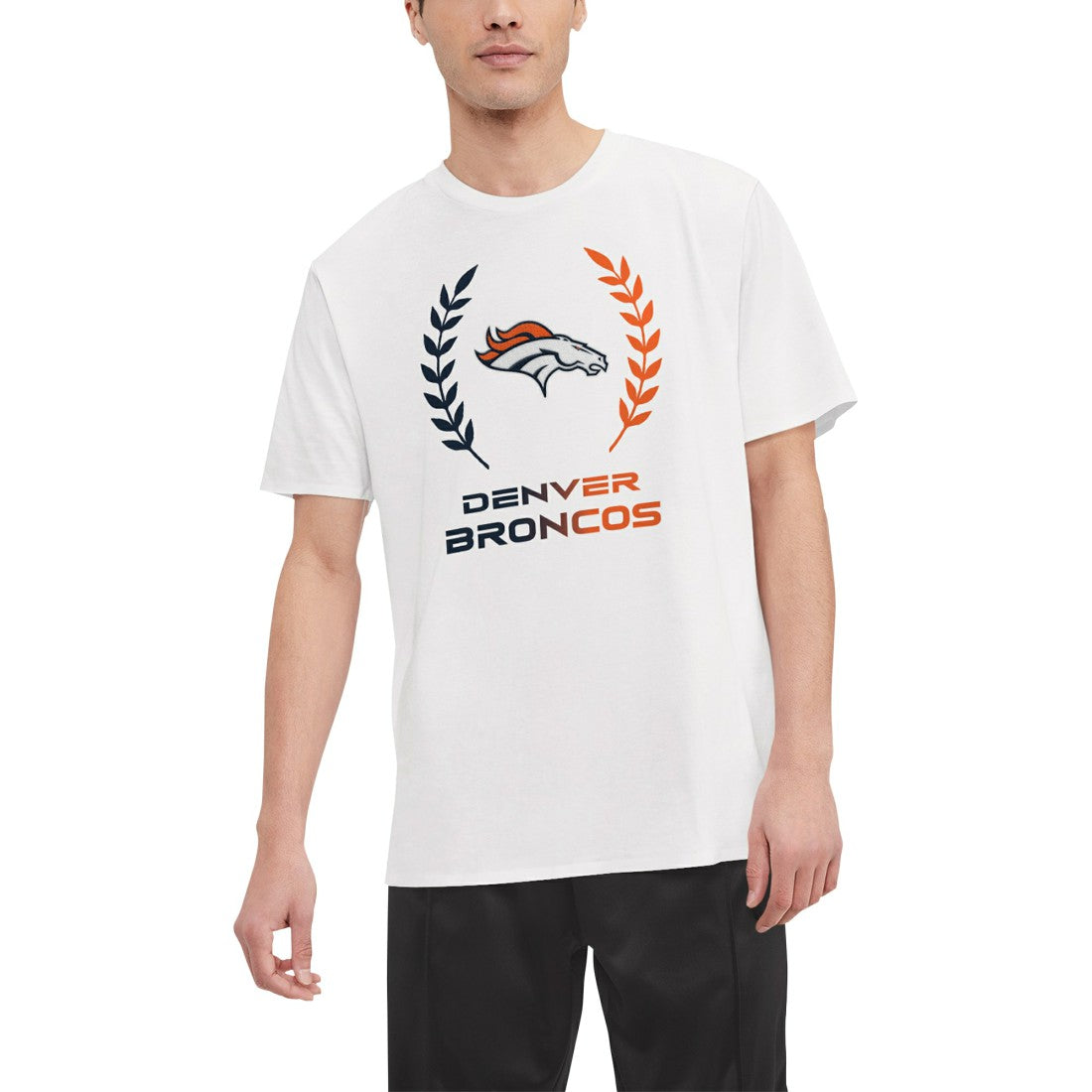 Denver Broncos Tommy Hilfiger Miles T-Shirt White