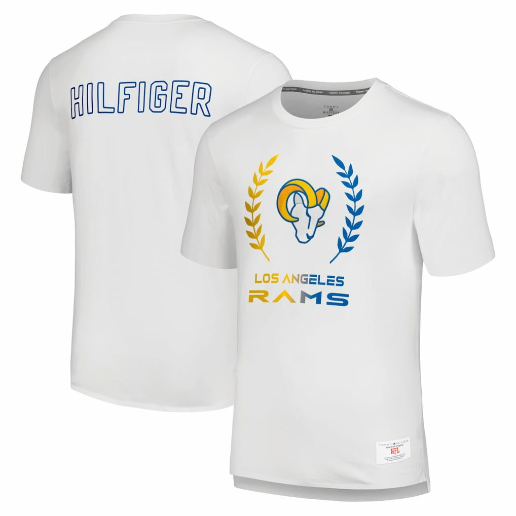 Los Angeles Rams Tommy Hilfiger Miles T-Shirt White