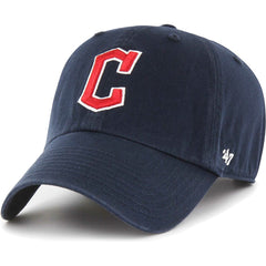 Cleveland Guardians '47 Youth Clean Up Adjustable Hat - Navy - 47 brand Lifestyle
