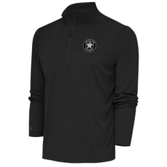 Houston Astros Antigua Metallic Tribute Quarter-Zip Top - Charcoal - MLB Sale