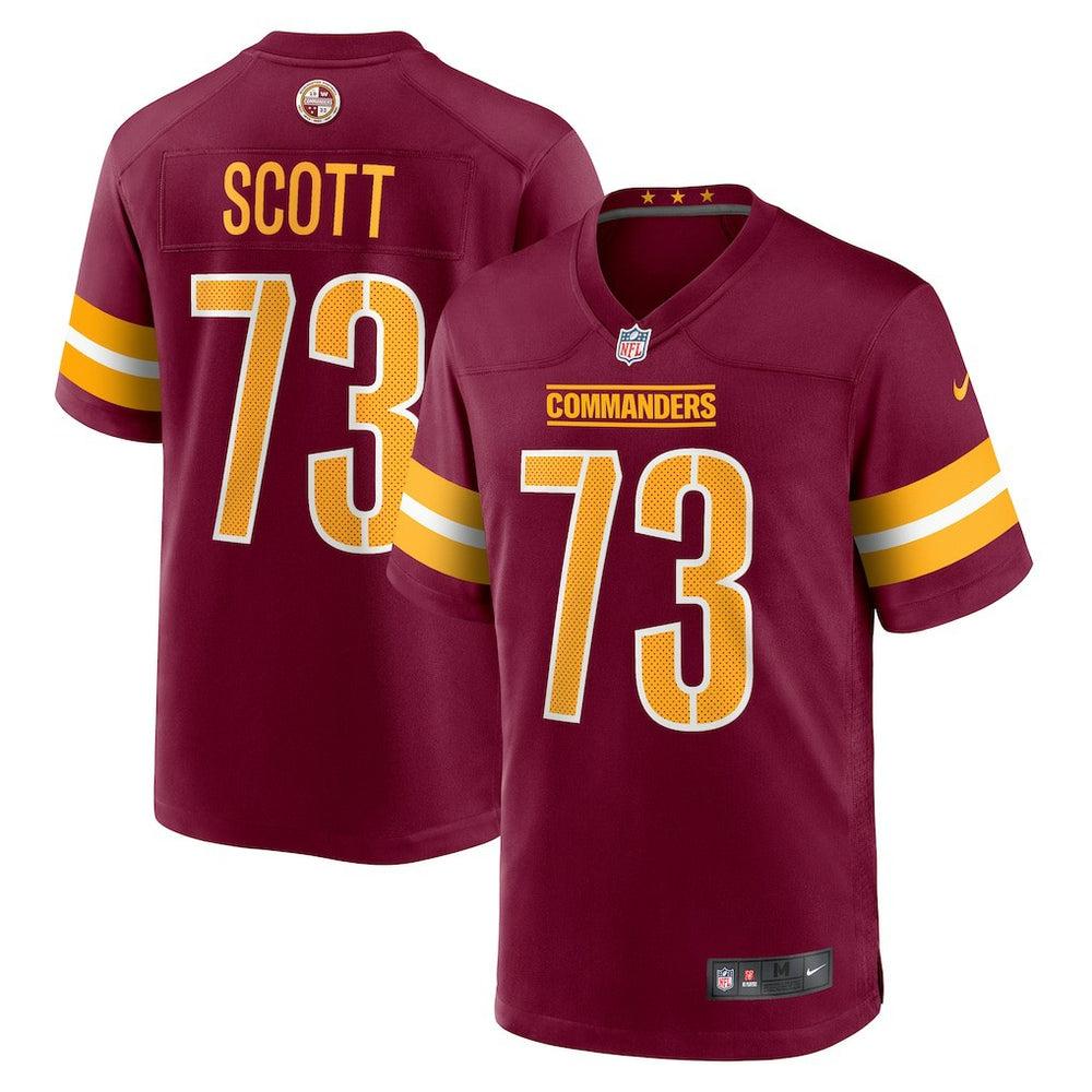 Nike Trent Scott Washington Commanders Game Jersey Burgundy