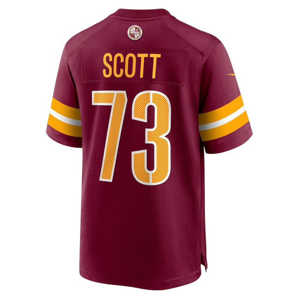 Nike Trent Scott Washington Commanders Game Jersey Burgundy