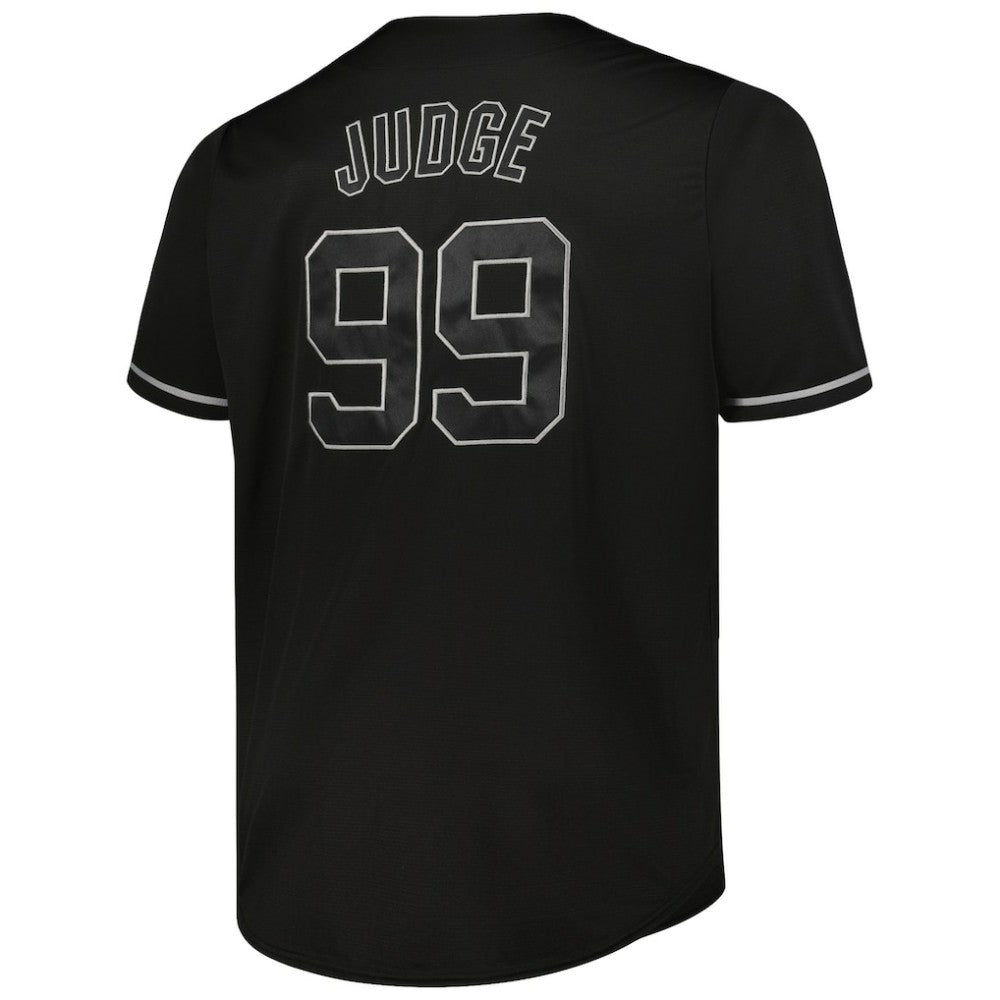 Aaron Judge New York Yankees Big & Tall Pop Fashion Jersey - Black - MLB Discount