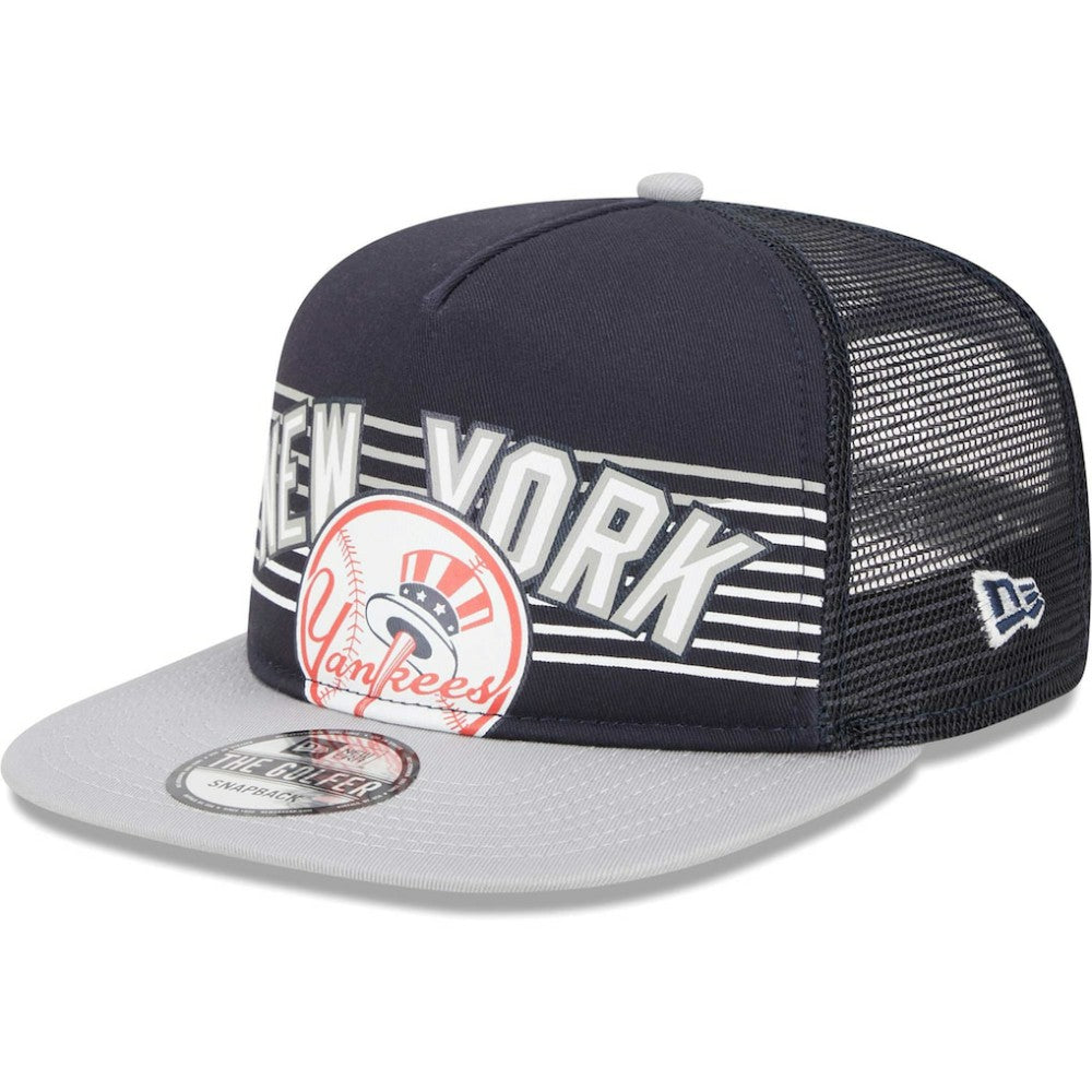 New York Yankees New Era Speed Golfer Trucker Snapback Hat - Navy - New Era on Sale
