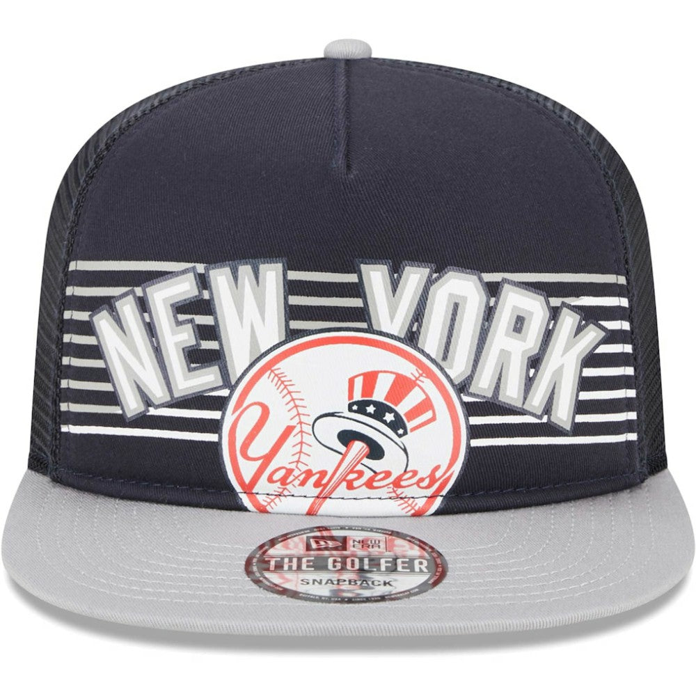 New York Yankees New Era Speed Golfer Trucker Snapback Hat - Navy - New Era on Sale