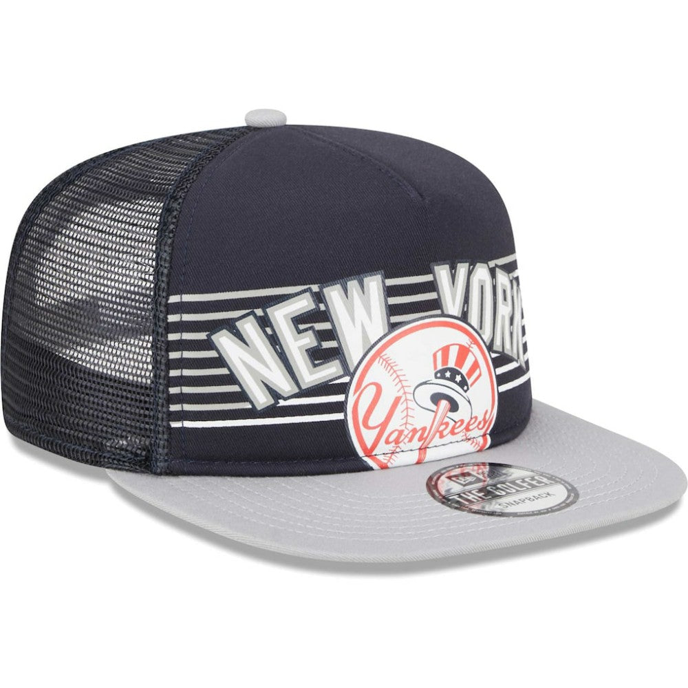 New York Yankees New Era Speed Golfer Trucker Snapback Hat - Navy - New Era on Sale