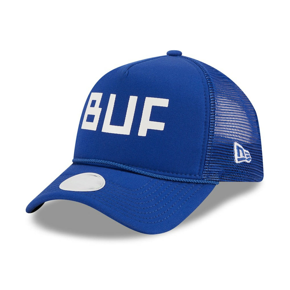Buffalo Bills New Era Women's McGee Trucker 9FORTY Adjustable Hat Royal