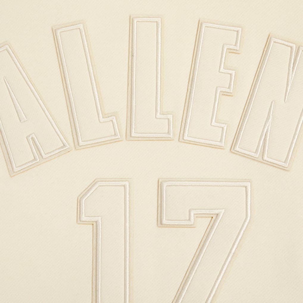 Josh Allen Buffalo Bills Pro Standard Player Name & Number Pullover Hoodie Cream