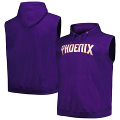 Phoenix Suns Big & Tall Jersey Muscle Pullover Hoodie Purple | Fanatics outlet