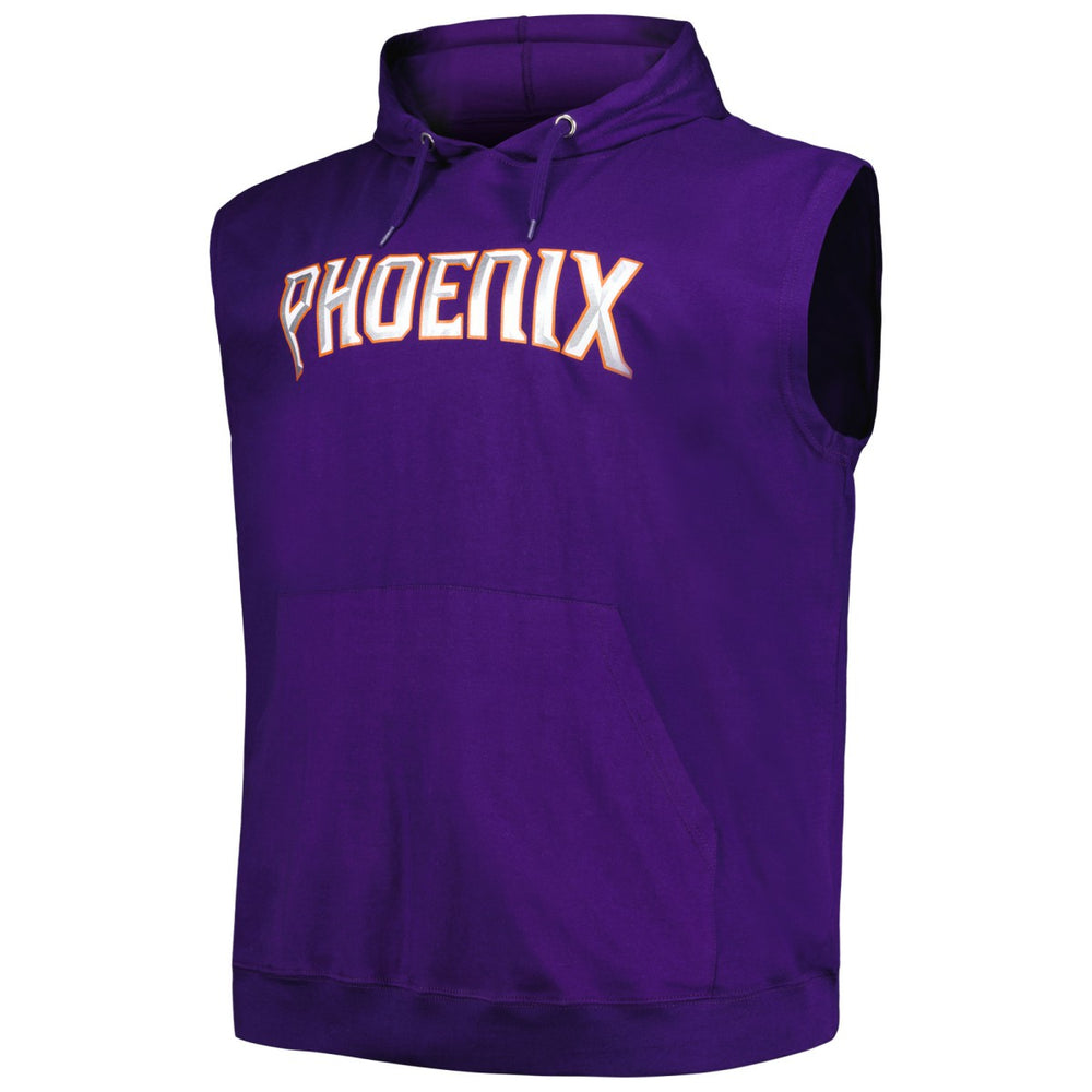 Phoenix Suns Big & Tall Jersey Muscle Pullover Hoodie Purple | Fanatics outlet