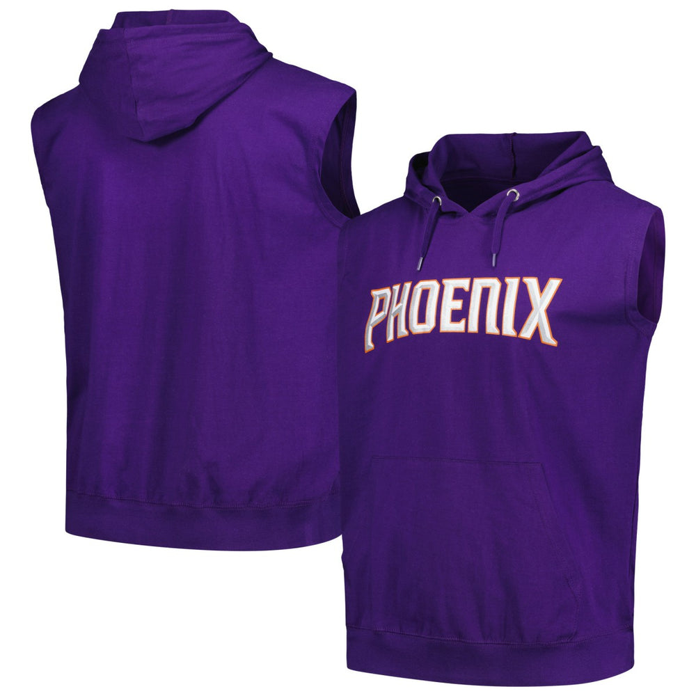 Phoenix Suns Jersey Muscle Pullover Hoodie Purple | Fanatics discount