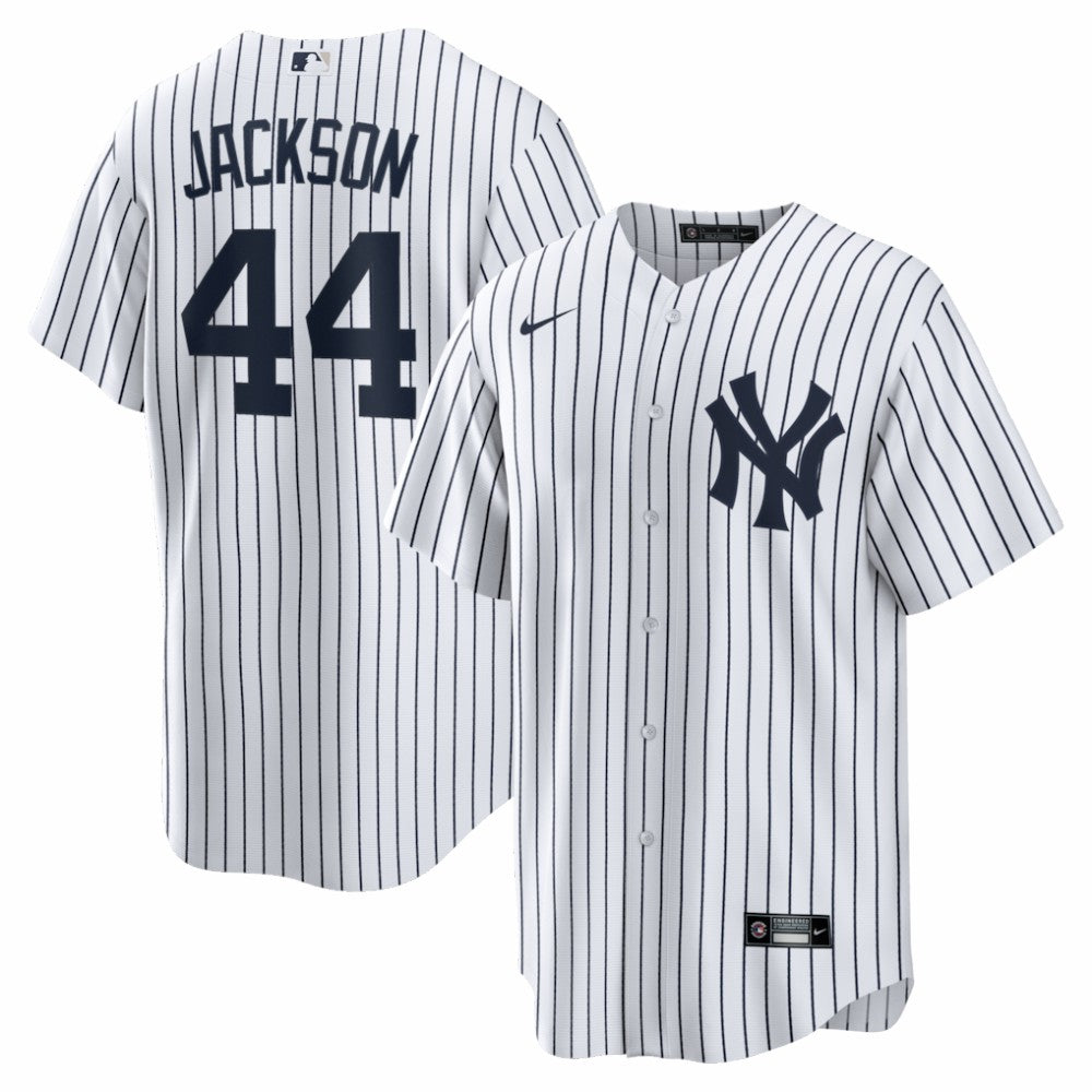 Reggie Jackson New York Yankees Nike Home Retired Player Replica Jersey - White - Nike Discount