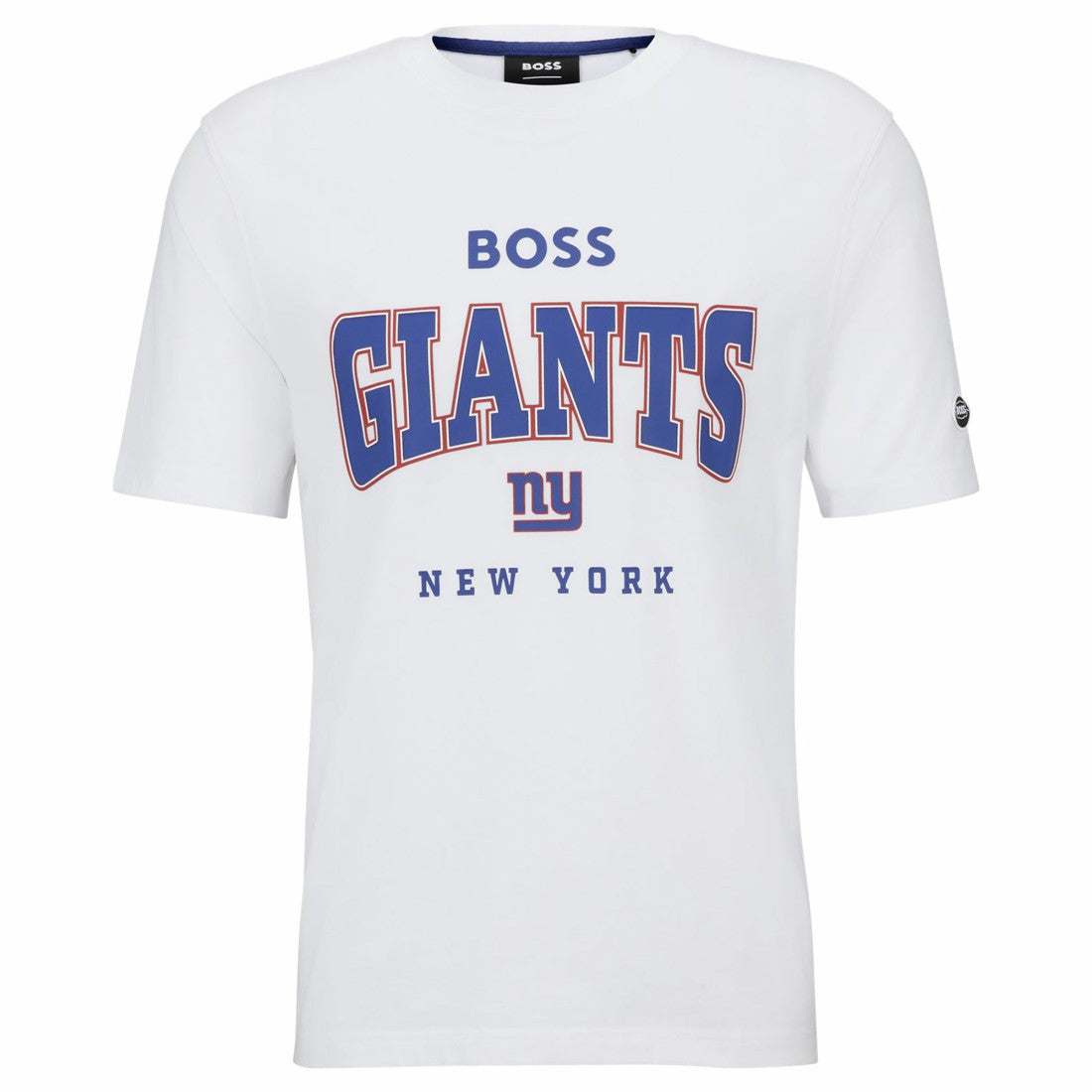 New York Giants BOSS X NFL Huddle T-Shirt White
