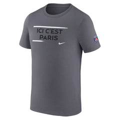 Paris Saint-Germain Verbiage T-Shirt Gray - Nike sale