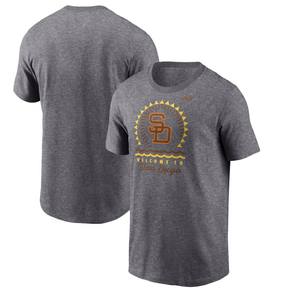 San Diego Padres Nike Sun Hometown T-Shirt - Gray - Nike Discount