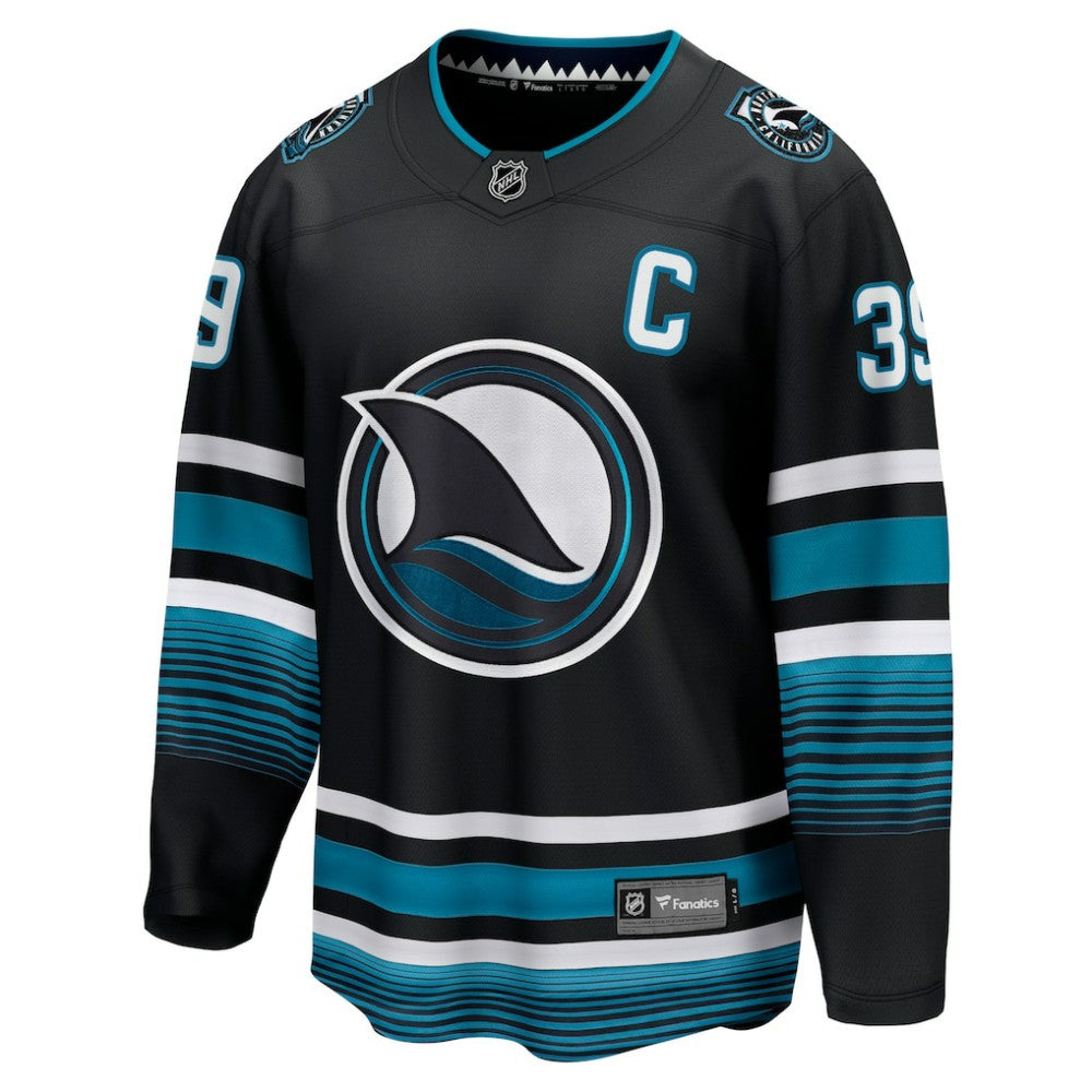 Logan Couture San Jose Sharks Fanatics Breakaway Jersey - Black - NHL 200073788