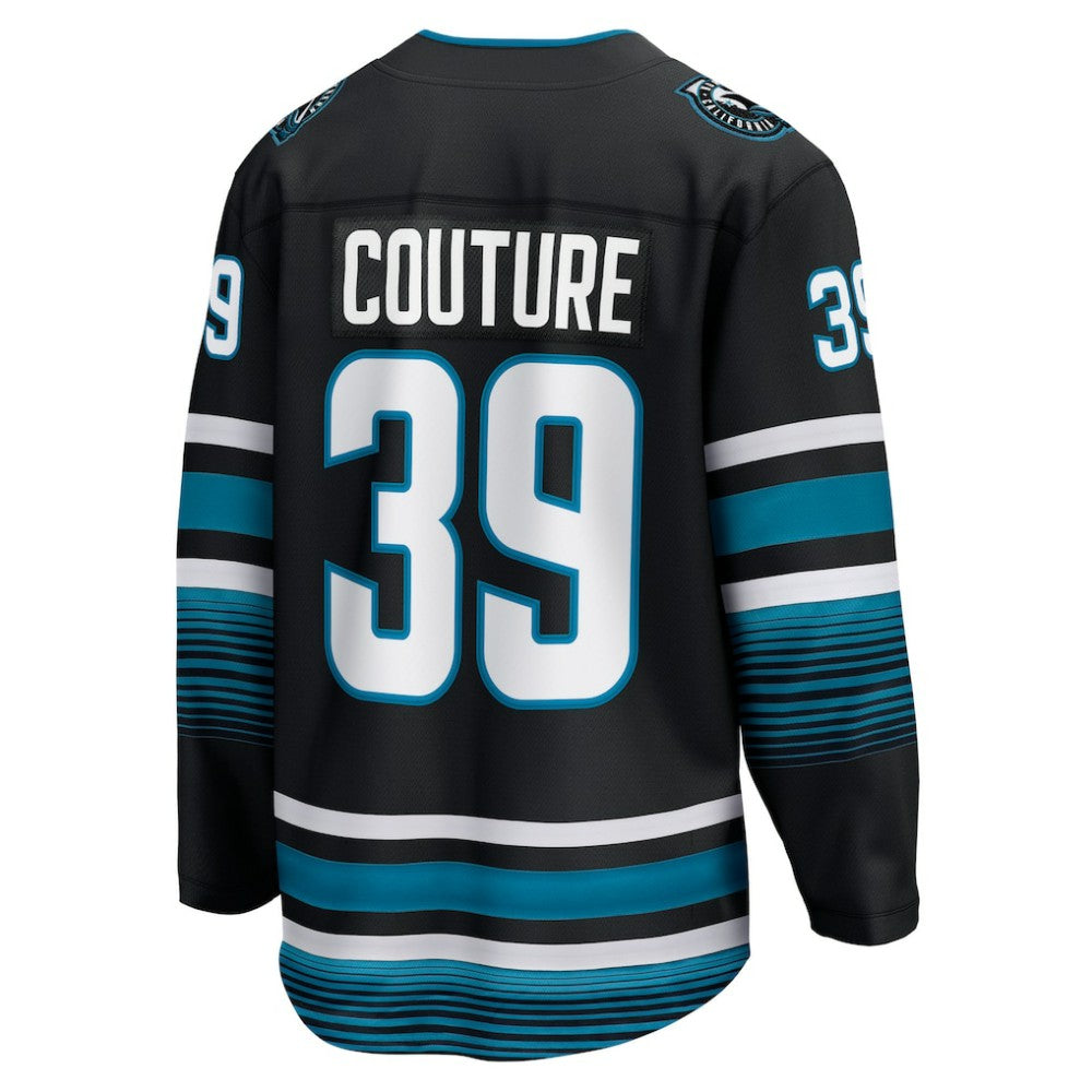 Logan Couture San Jose Sharks Fanatics Breakaway Jersey - Black - NHL 200073788