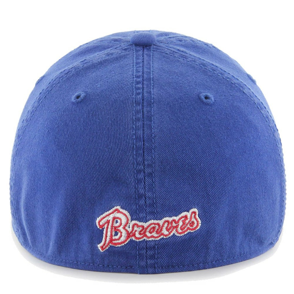 Atlanta Braves '47 Cooperstown Collection Franchise Fitted Hat - Royal - 47 brand on Sale