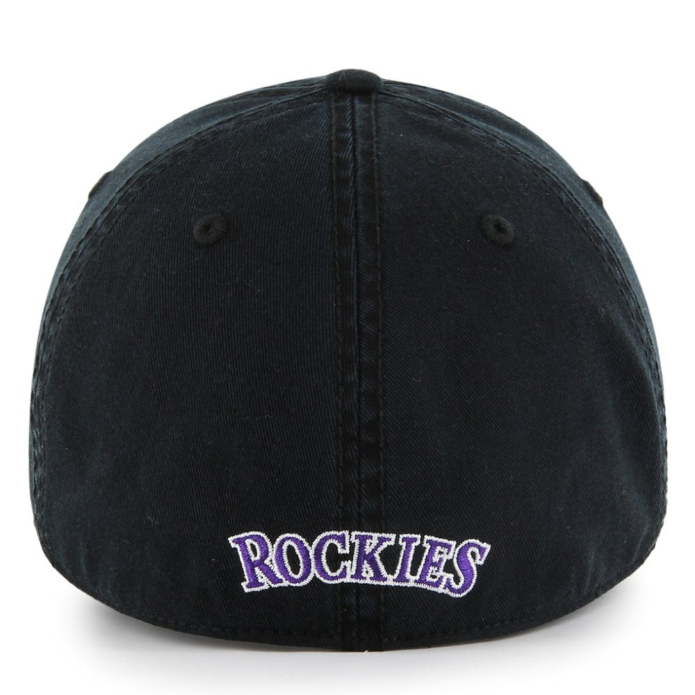 Colorado Rockies '47 Cooperstown Collection Franchise Fitted Hat - Black - 47 brand Sale