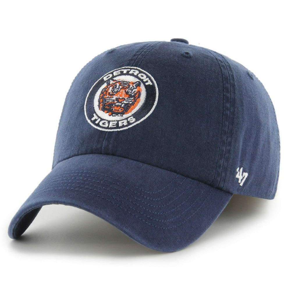 Detroit Tigers '47 Cooperstown Collection Franchise Fitted Hat - Navy - 47 brand Lifestyle