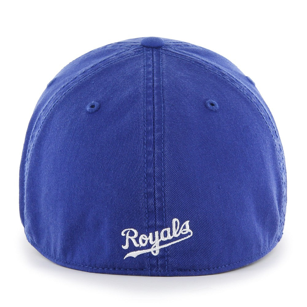 Kansas City Royals '47 Cooperstown Collection Franchise Fitted Hat - Royal - 47 brand Lifestyle