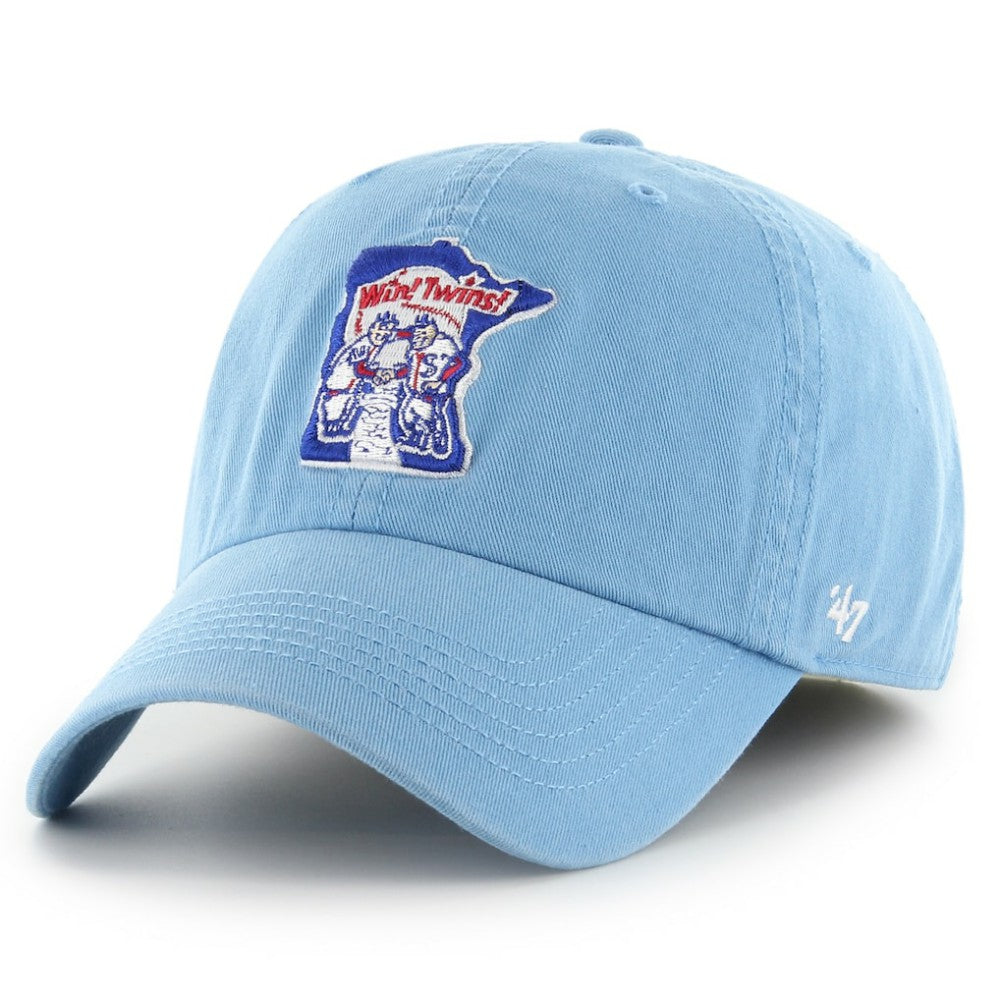 Minnesota Twins '47 Cooperstown Collection Franchise Fitted Hat - Light Blue - 47 brand Discount