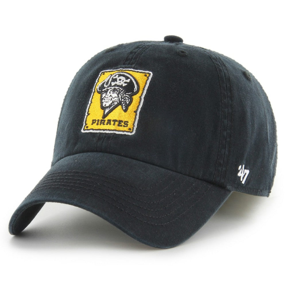 Pittsburgh Pirates '47 Cooperstown Collection Franchise Fitted Hat - Black - 47 brand on Sale