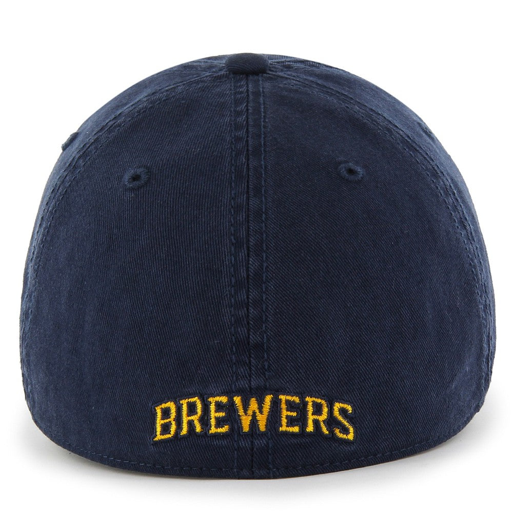 Milwaukee Brewers '47 Franchise Logo Fitted Hat - Navy - 47 brand Sale